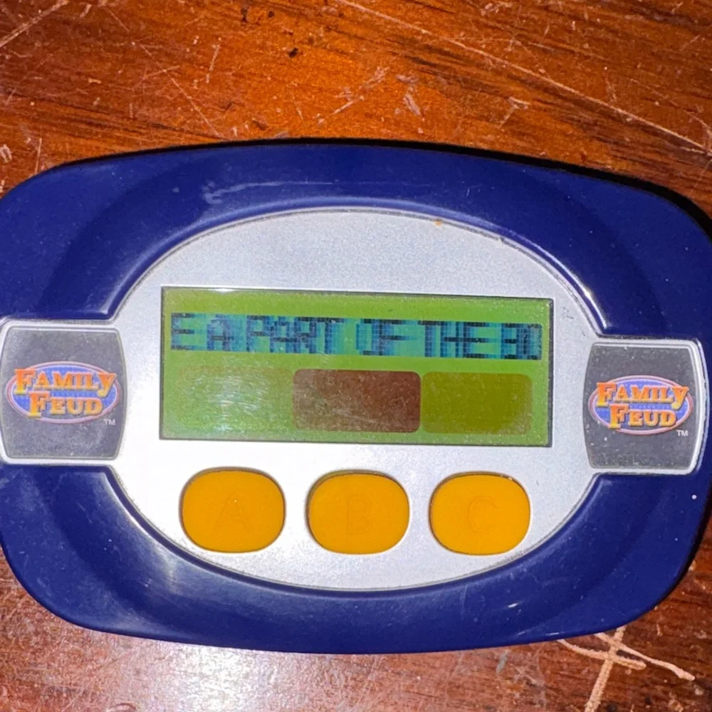 Coleco Handheld Baseball Game with Blue Electronic Device